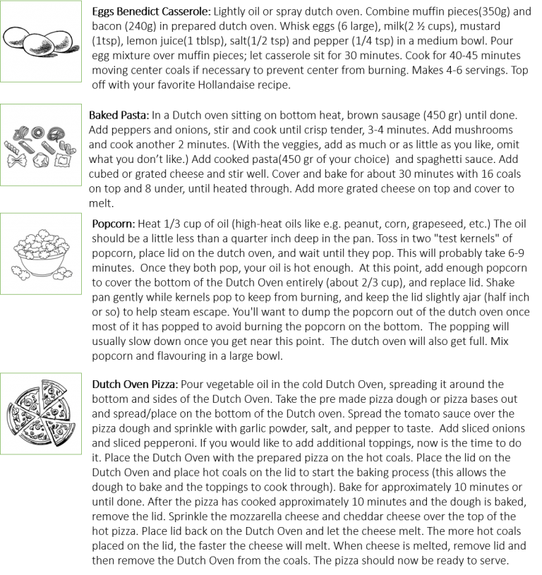 Dutch Oven Learning in the Leaves